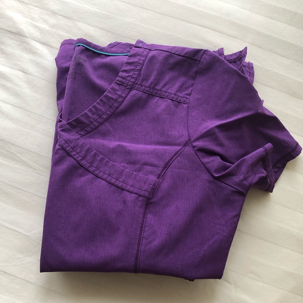 Purple scrub set